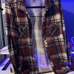 Plaid flannel from vanity size 2XL